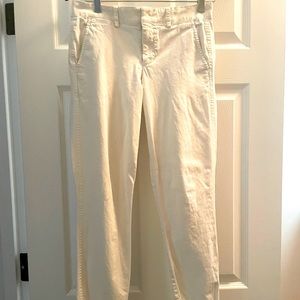 Vince white cotton pants. Size 4
